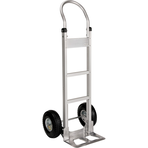 Knocked Down Hand Truck, Continuous Handle, Aluminum, 49-5/8" Height, 500 lbs. Capacity Pronet Distribution