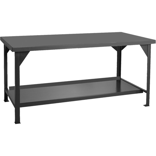 Heavy-Duty Workbench, 48" W x 30" D x 34" H, 4000 lbs. Capacity Pronet Distribution