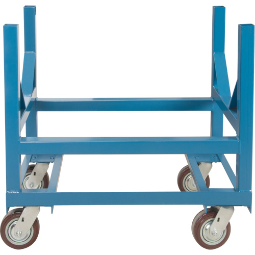 Chariot &agrave; berceaux pour tuyaux et barres, 24" lo x 24" la x 34" h, Capacit&eacute; de 2500 lb, Roue Polyur&eacute;thane Pronet Distribution