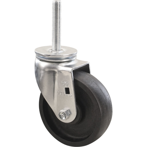 Roulette Emaxx RollX, Pivotant, Diam&egrave;tre 5" (127 mm), Capacit&eacute; 1200 lb (544,3 kg) Pronet Distribution