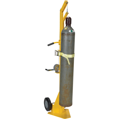 Chariot de levage de bouteille &agrave; gaz portatif Pronet Distribution