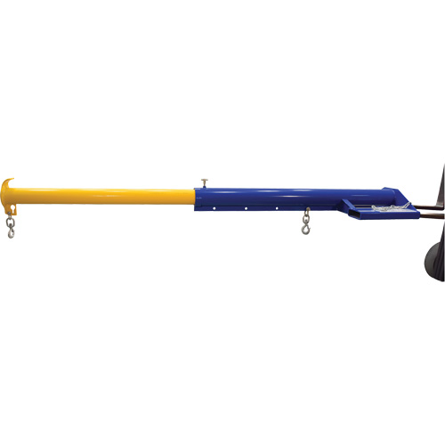 Grue t&eacute;lescopique pour chariot &eacute;l&eacute;vateur &agrave; fourche Economy Boom Pronet Distribution