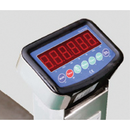 Eco Weigh-Scale Pallet Truck, 48" L x 27" W, 4400 lbs. Cap. Pronet Distribution