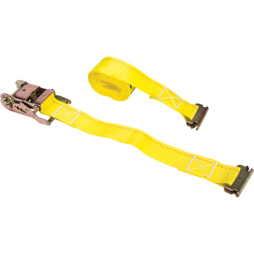 Tendeur d'arrimage &agrave; cliquet, Syst&egrave;me E-Track, 2" , 12' , Charge d'utilisation max. 1333 lb (605 kg) Pronet Distribution