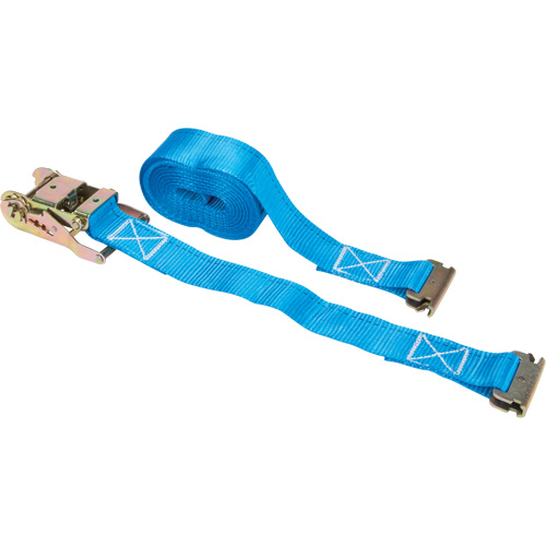 Tendeur d'arrimage &agrave; cliquet, Syst&egrave;me E-Track, 2" , 20' , Charge d'utilisation max. 1333 lb (605 kg) Pronet Distribution