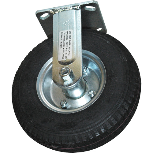 Roulette pneumatique rigide pour chariot &agrave; plateforme Pronet Distribution