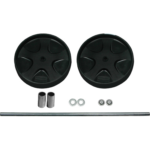 Janitor Cart Wheel & Axle Kit Pronet Distribution