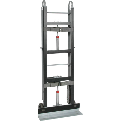 Diable pour &eacute;lectrom&eacute;nagers et machines distributrices, Aluminium, Capacit&eacute; 550 lb, 24" la x 61" h Pronet Distribution