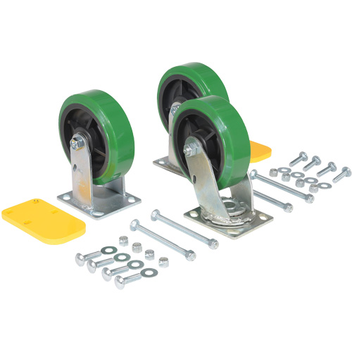 H Series Self-Dumping Hopper Caster Kit Pronet Distribution