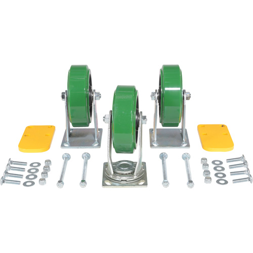H Series Self-Dumping Hopper Caster Kit Pronet Distribution