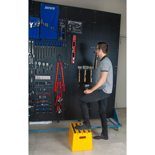 Industrial Step Stool, 20-7/8" x 12-3/16" x 12" High Pronet Distribution