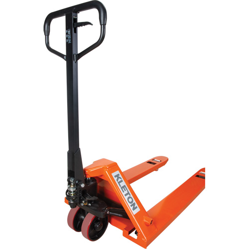 Quick-Lift Manual Pallet Truck, Steel, 48" L x 27" W, 5500 lbs. Capacity Pronet Distribution