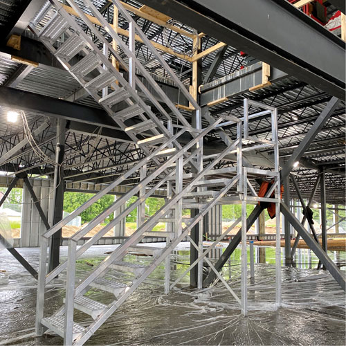 Escalier Smartstairs t&eacute;lescopique &agrave; 3-5 marches en aluminium Pronet Distribution