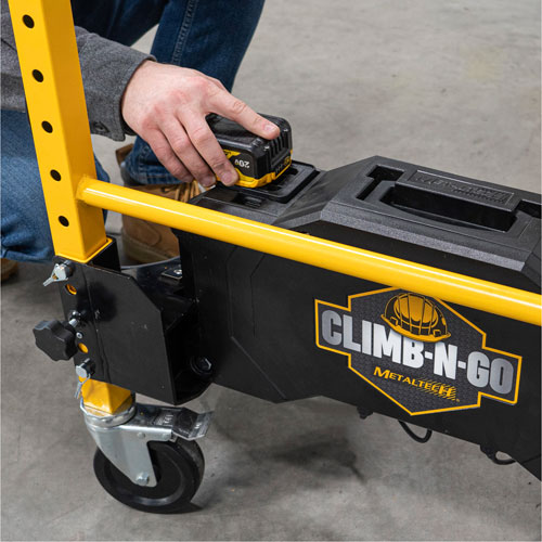 Syst&egrave;me de motorisation pour &eacute;chafaudage Climb-N-Go Pronet Distribution