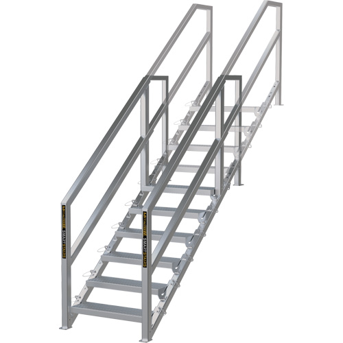 Syst&egrave;me d'escalier modulaire pour la construction de 6-10 marches SmartStairs, 75" ha Pronet Distribution