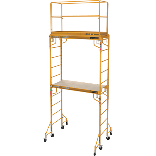 Trousse de garde-corps pour &eacute;chafaud Jobsite Series, 29-1/4" p x 44-1/2" h Pronet Distribution