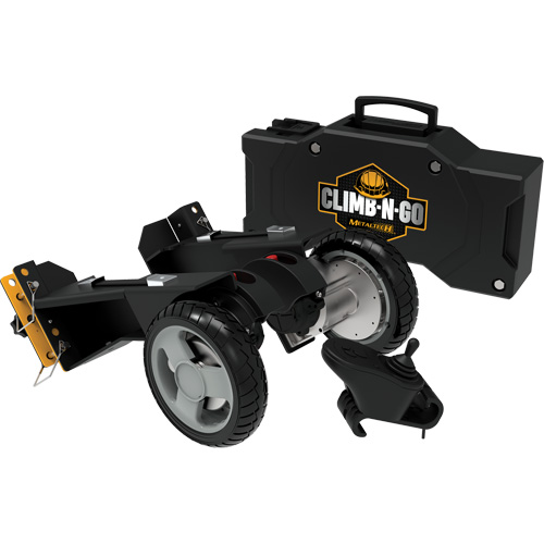Complete Motorized Buildman 6' Baker Scaffold Kit, 31" D x 118-3/4" H Pronet Distribution
