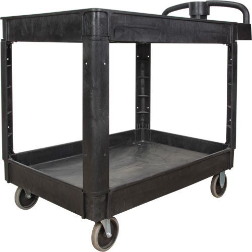 Chariot utilitaire, 2 tiers, 25-5/8" x 33-1/2" x 43-3/4", Capacit&eacute; 550 lb Pronet Distribution
