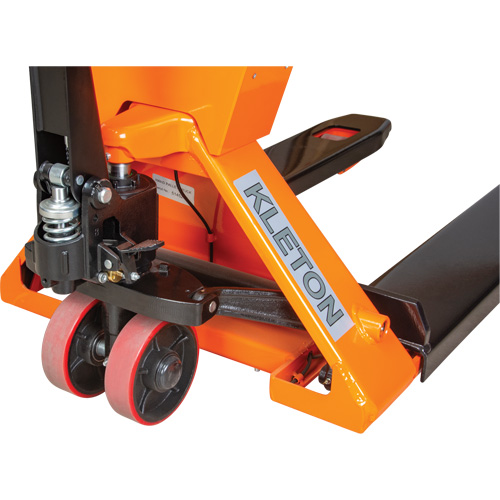 Digital Scale Pallet Truck, 44.5" L x 27.75" W, 4400 lbs. Cap. Pronet Distribution