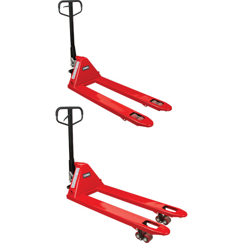 Transpalette manuel, Acier, 48" lo x 21" la, Capacit&eacute; 5500 lb Pronet Distribution
