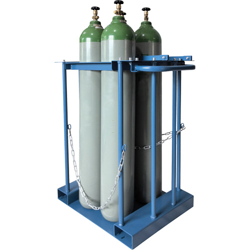 Support de rangement pour 4 cylindres pour chariot &eacute;l&eacute;vateur Pronet Distribution