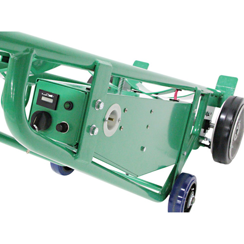 Powered Drum Hand Truck with Pneumatic Wheels Pronet Distribution