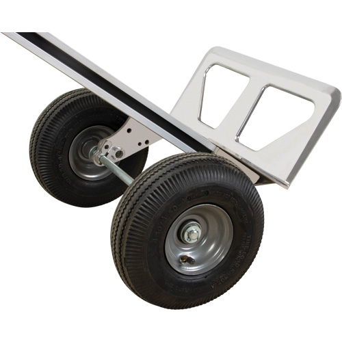 3-in-1 Convertible Hand Truck, Aluminum, 600 lbs. Capacity Pronet Distribution