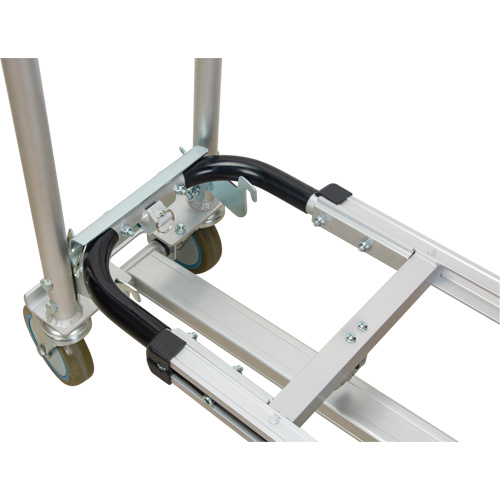 3-in-1 Convertible Hand Truck, Aluminum, 600 lbs. Capacity Pronet Distribution