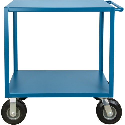 Outdoor Shelf Cart, 2 Tiers, 24" W x 39" H x 39" D, 1200 lbs. Capacity Pronet Distribution