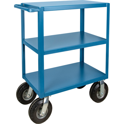 Outdoor Shelf Cart, 3 Tiers, 18" W x 39" H x 33" D, 1200 lbs. Capacity Pronet Distribution