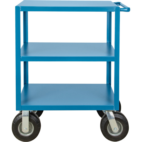Outdoor Shelf Cart, 3 Tiers, 18" W x 39" H x 33" D, 1200 lbs. Capacity Pronet Distribution