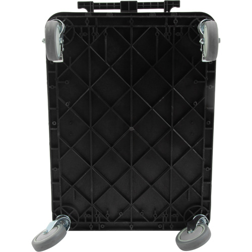 Chariot utilitaire avec tablette &agrave; bordure profonde, 3 tiers, 19" x 39-1/2" x 28-1/4", Capacit&eacute; 330 lb Pronet Distribution