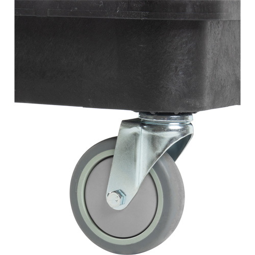 Chariot utilitaire avec tablette &agrave; bordure profonde, 3 tiers, 19" x 39-1/2" x 28-1/4", Capacit&eacute; 330 lb Pronet Distribution