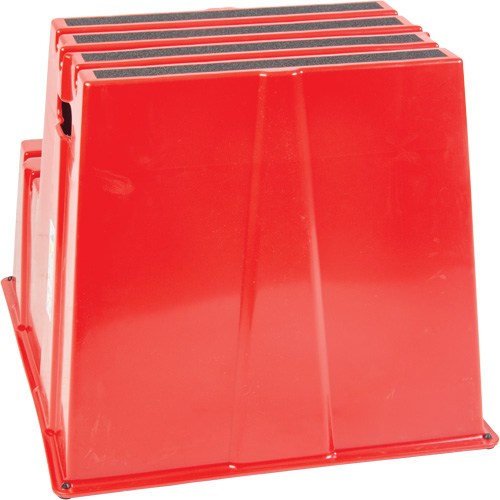 Escabeau industriel, 2 marches, 26" x 22-7/16" x Hauteur 19-11/16" Pronet Distribution