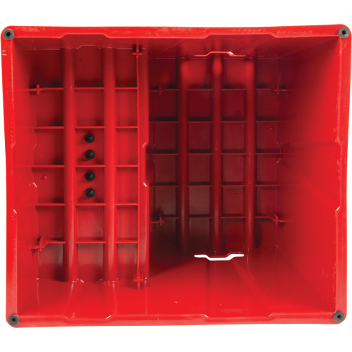 Escabeau industriel, 2 marches, 26" x 22-7/16" x Hauteur 19-11/16" Pronet Distribution