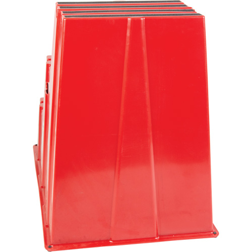Escabeau industriel, 3 marches, 34-13/16" x 22-7/16" x Hauteur 28-1/2" Pronet Distribution