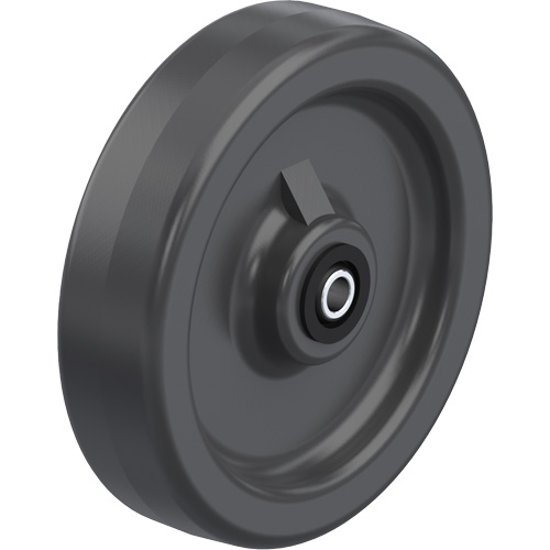 Roues ph&eacute;noliques pleines noires Pronet Distribution
