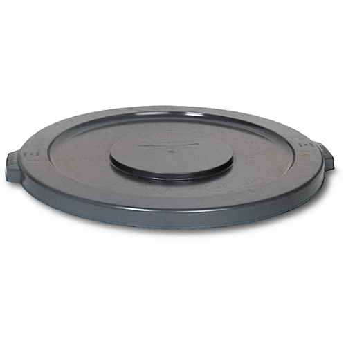 Round Brute&reg; Tops, Flat Lid, Plastic/Polyethylene, Fits Container Size: 15-5/8" Dia. Pronet Distribution