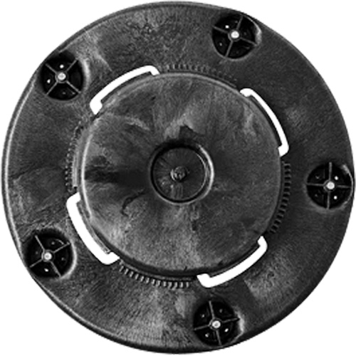 Chariot &agrave; visser Brute, Poly&eacute;thyl&egrave;ne, Noir, Convient aux contenants 20 - 55 US gal. Pronet Distribution