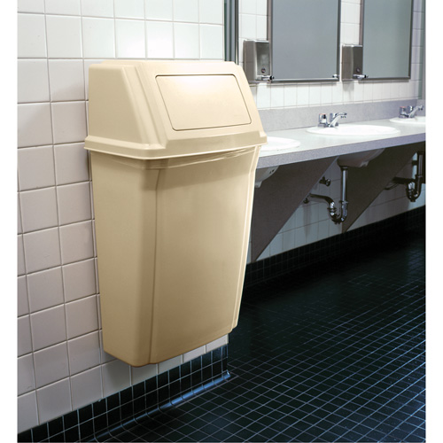 Slim Jim&reg; Containers, Swing Lid, Plastic, Fits Container Size: 19-1/2" x 12" Pronet Distribution