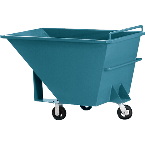 Chariot basculeur, Acier, 2 vg³, Capacit&eacute; de charge de 2000 lb Pronet Distribution