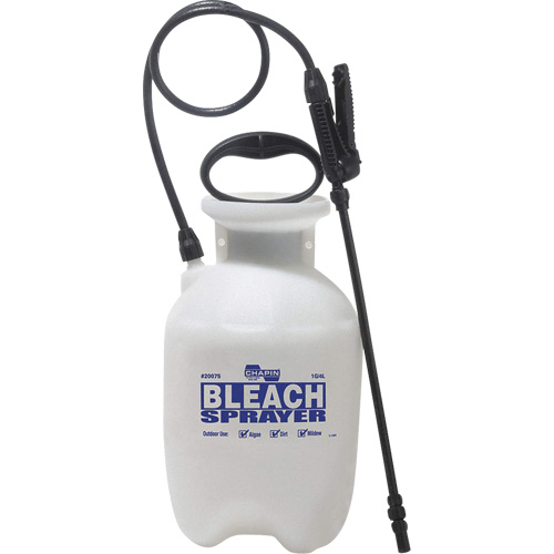 R&eacute;servoir avec pulv&eacute;risateur deau de javel pour d&eacute;sinfecter, 1 gal. (3,8 L), Polypropyl&egrave;ne, Lance de 12" Pronet Distribution