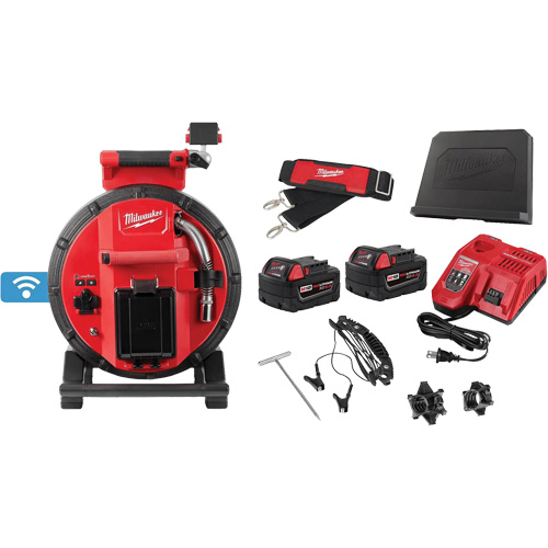 M18 100 Flexible Modular Pipeline Inspection System, 25 mm (1") Camera Head Pronet Distribution