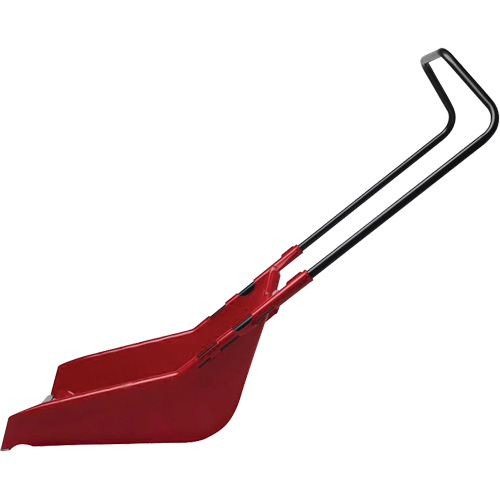 60L Sleigh Snow Shovel, Polypropylene Blade, Wearstrip Included Pronet Distribution