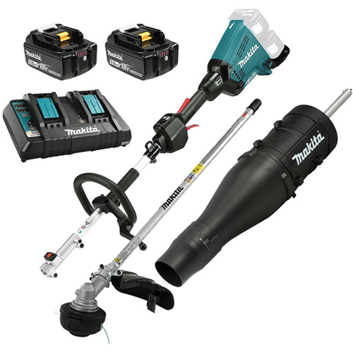 LXT 5.0 Ah Brushless Split Shaft Power Unit Kit with EM405MP Line Trimmer, Battery Powered, 36 V Pronet Distribution