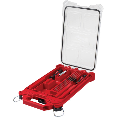 9-Piece Saw Chain Sharpening Set with PACKOUT Low-Profile Compact Organizer, 6 Pcs Pronet Distribution