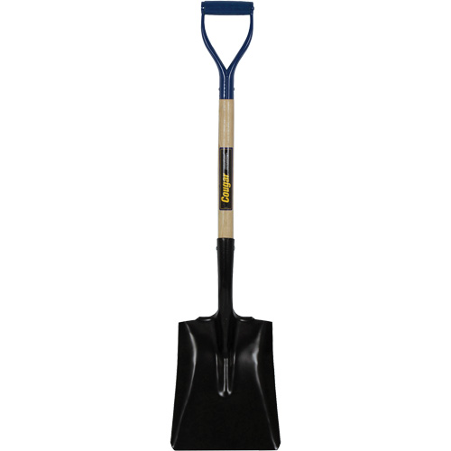 Square Point Shovel, Hardwood, Tempered Steel Blade, D-Grip Handle, 41-1/2" Long Pronet Distribution
