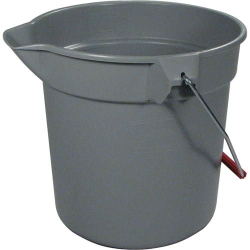 Brute&reg; Bucket, 2.5 US Gal. (10 qt.) Capacity, Grey Pronet Distribution