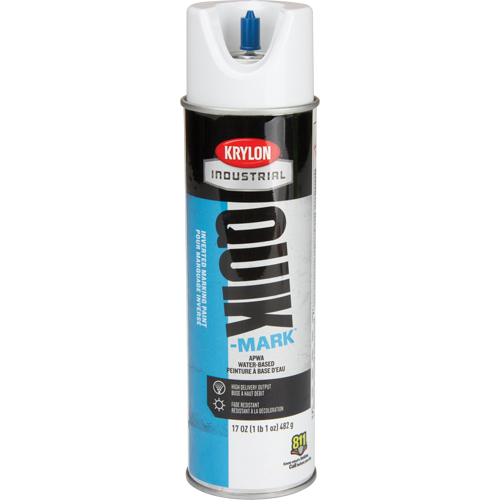 Industrial Quik-Mark Water-Based Inverted Marking Paint, 17 oz., Aerosol Can Pronet Distribution