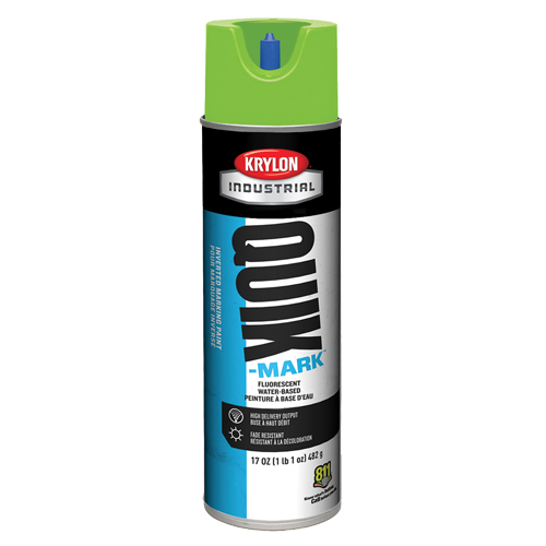 Industrial Quik-Mark Water-Based Inverted Marking Paint, 17 oz., Aerosol Can Pronet Distribution